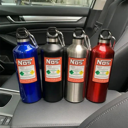 Car NOS Nitrogen Water Bottle WEM Support (www.WEM.support)