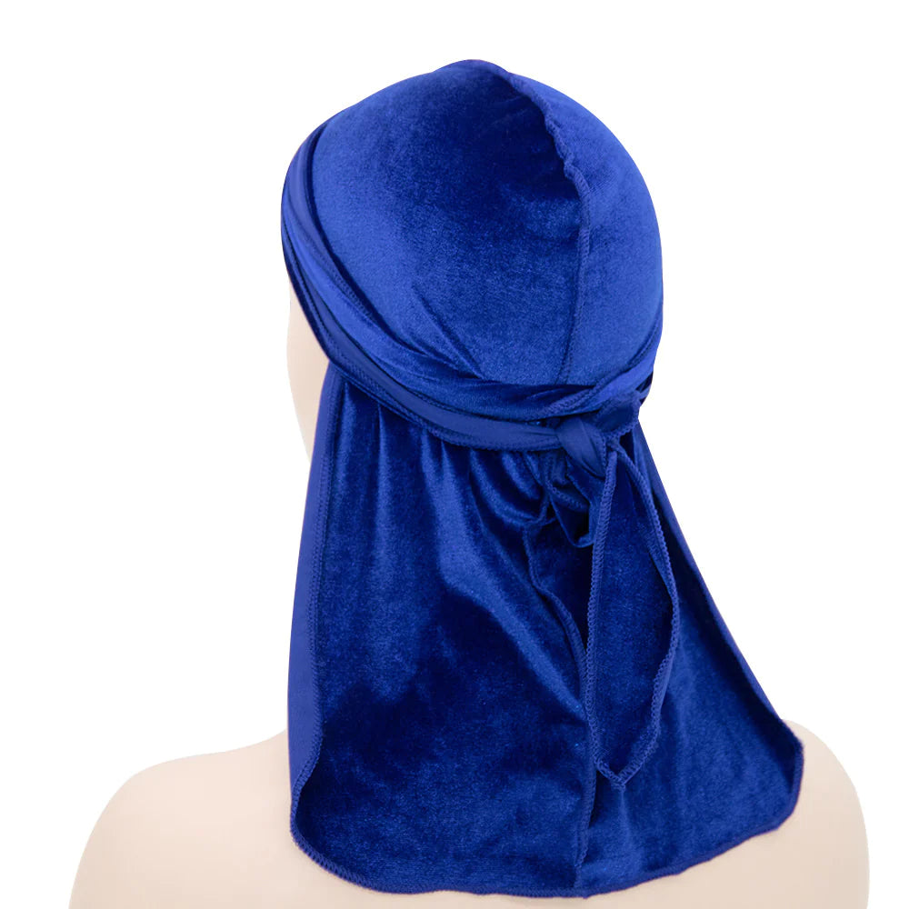 Unisex Velvet Long Tail Beanie WEM Support (www.WEM.support)