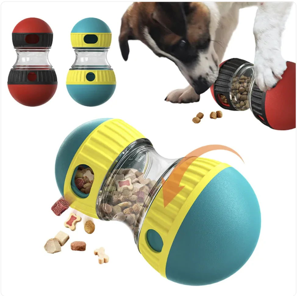 Interactive Food Dispensing Dog Toy Puzzle WEM Support (www.WEM.support)