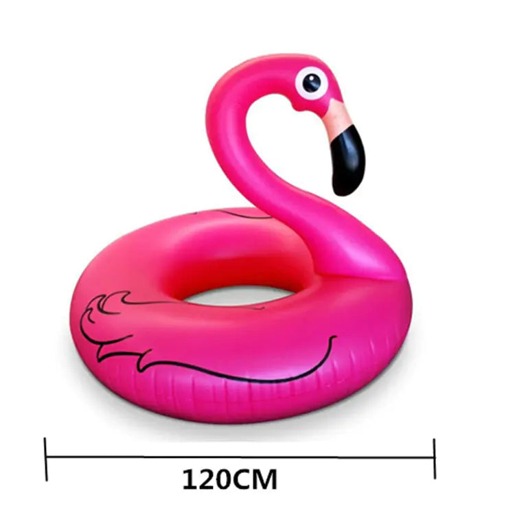 "Summer Splash Flamingo Float