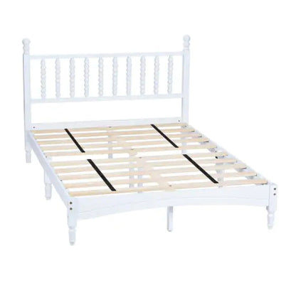 Solid Rubberwood Bed WEM Support (www.WEM.support)