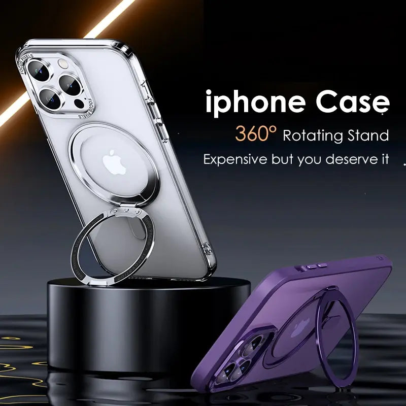 360° Rotating Phone Case for iPhone WEM Support (www.WEM.support)