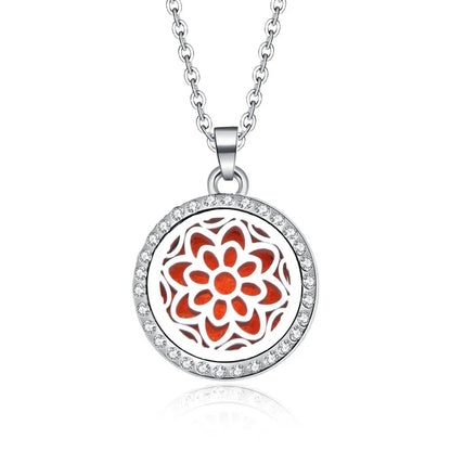 10 Styles Aroma Oil Diffuser Perfume Necklace WEM Support (www.WEM.support)