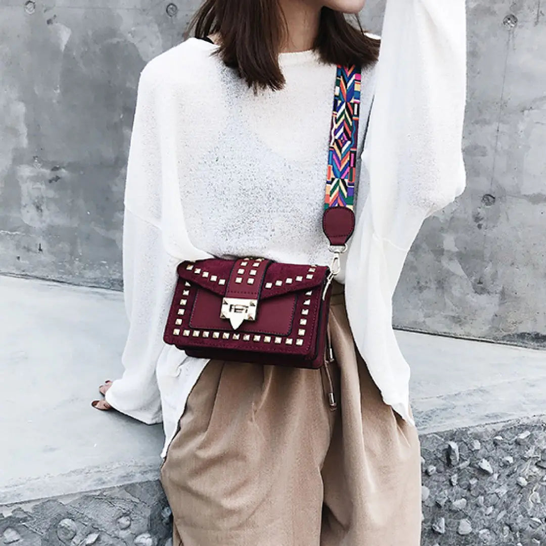 Betty Shoulder Bag -Velvet Finish WEM Support (www.WEM.support)