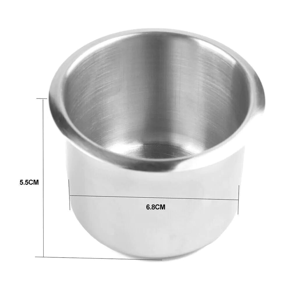 Universal Stainless Steel Cup Drink Holders for Car Boat Truck Marine Camper RV WEM Support (www.WEM.support)