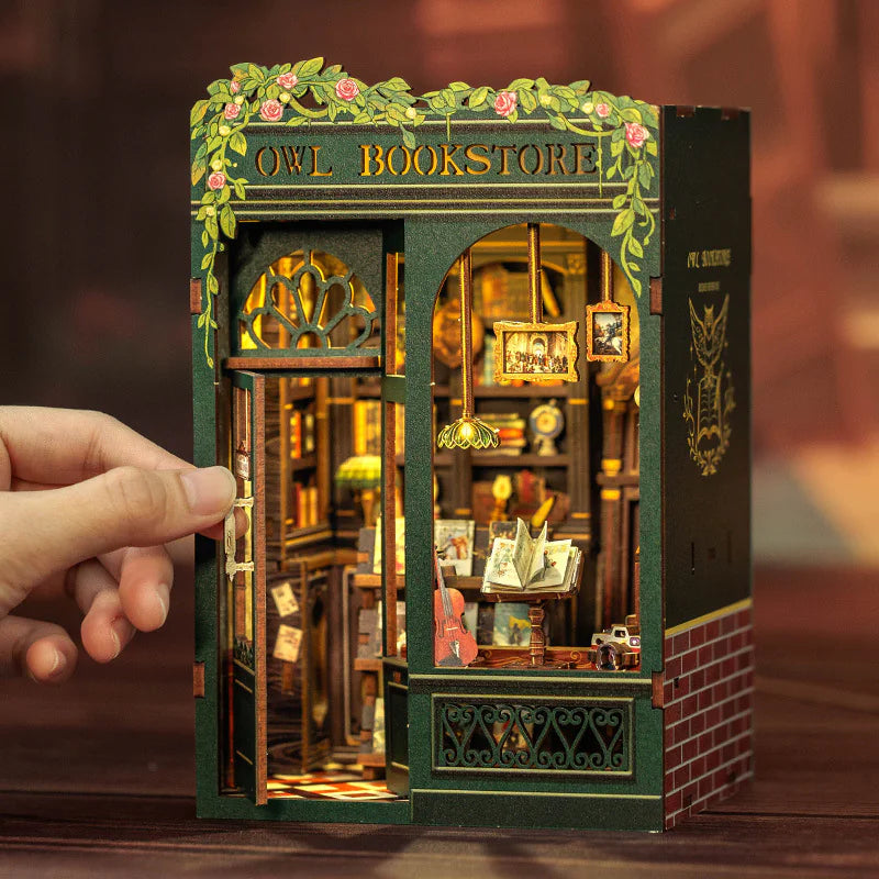 Miniature DIY Cottage Book Stand
