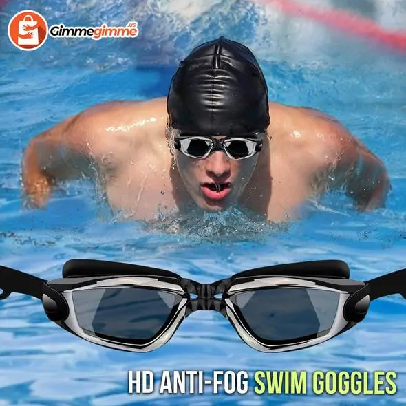 HD Anti-Beschlag Schwimmbrille WEM Support (www.WEM.support)