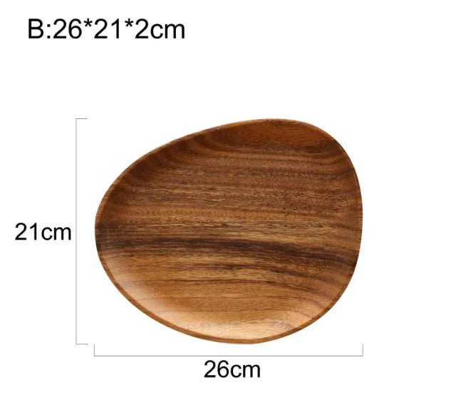 Acacia Japanese Snack Plate - Catch Cards