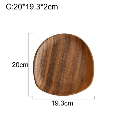 Acacia Japanese Snack Plate - Catch Cards