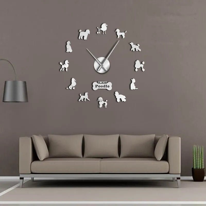 Acrylic Wall Sticker Clock - Catch Cards