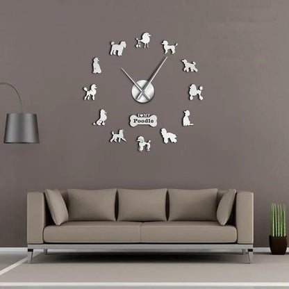 Acrylic Wall Sticker Clock - Catch Cards