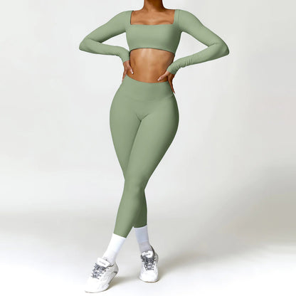 Winter Nude Feel Tight Yoga Suit WEM Support (www.WEM.support)