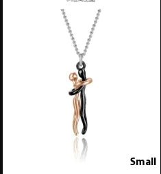 Affectionate Hug Pendant Necklace - Catch Cards