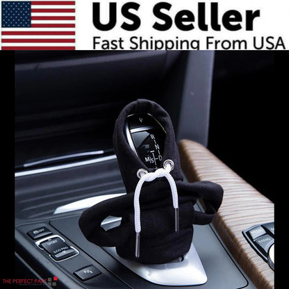 Car Gear Shift Cover Mini Hoodie Gear Shift Cover for Car Shifter Interior Trim WEM Support (www.WEM.support)