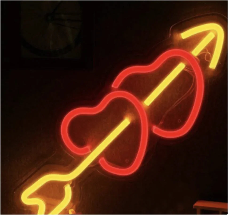 LED Neon Light Spaceman & Planet Wall Decor WEM Support (www.WEM.support)