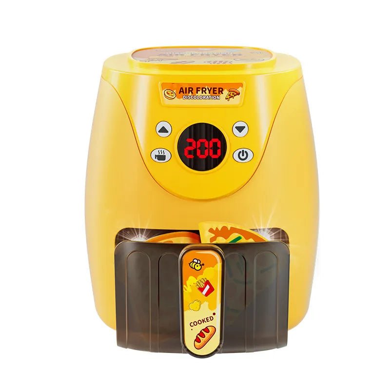 Air Fryer Simulation Kitchenware Kitchen Food Color Changeable Play House - Catch Cards