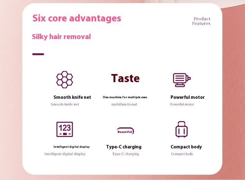 5-in-1 Lady Shaver Grooming Kit HejK.com