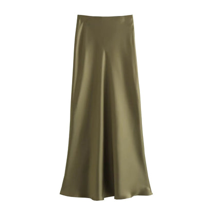 Women's Satin Skirt HejK.com