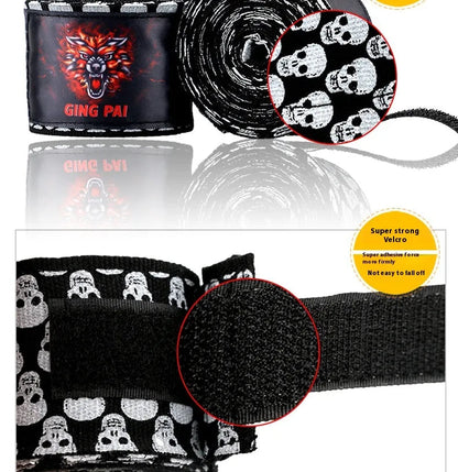 Hand Strap Half Finger Boxing Gloves WEM Support (www.WEM.support)