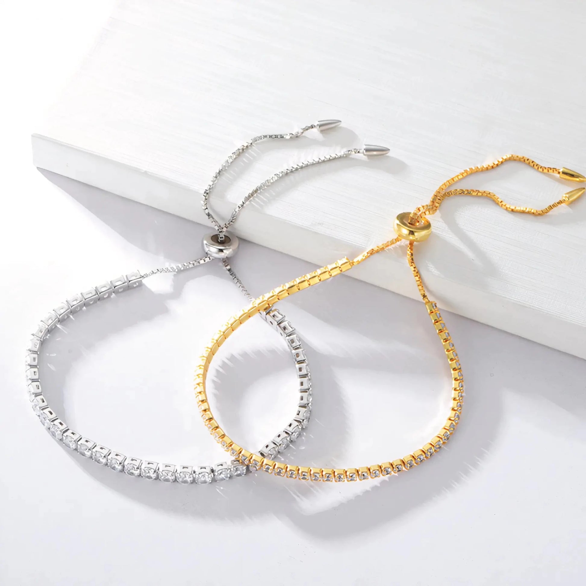 Alicia 18K Gold Plated Sterling Silver Bracelet - Catch Cards