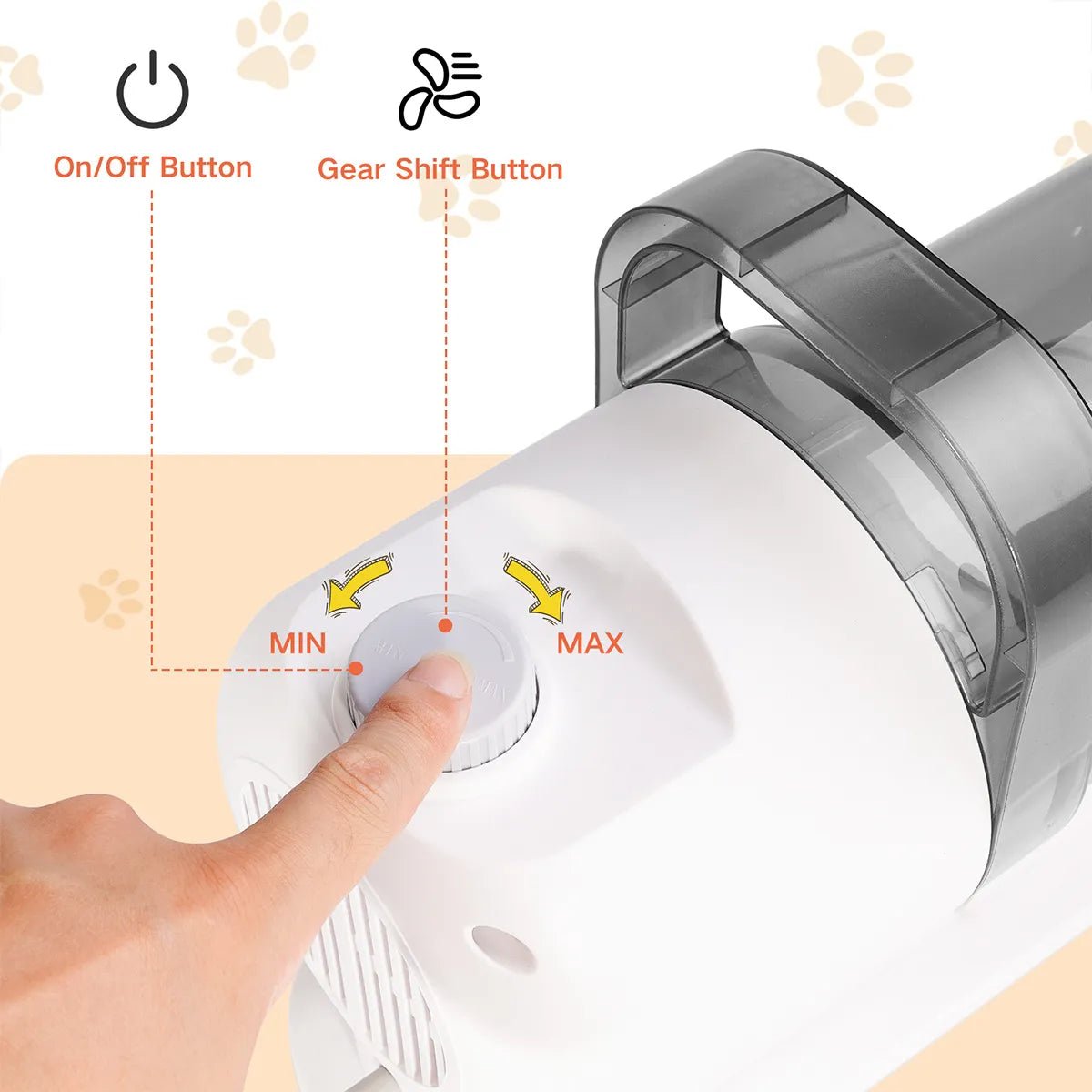 All - In - One Multi - Function Pet Hair Vacuum - Catch Cards