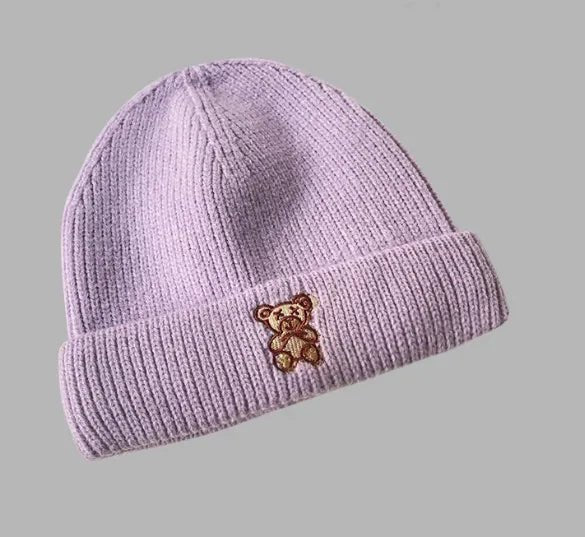 All - Match Bear Knit Hat - Catch Cards