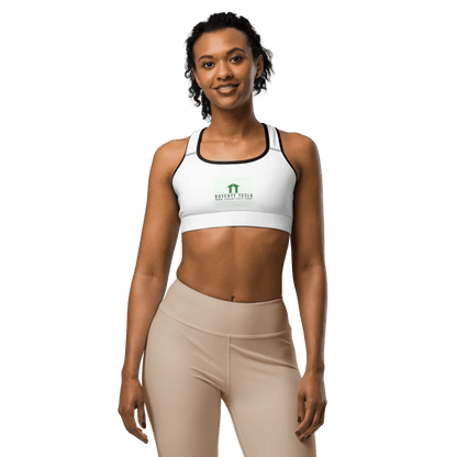 All - Over Print Sports Bra - Catch Cards
