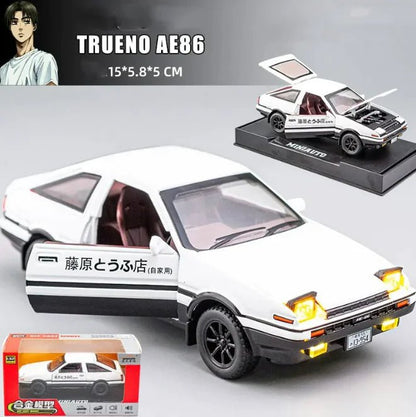 Alloy Rebound Car Model - Catch Cards