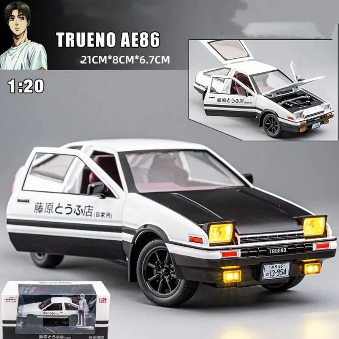 Alloy Rebound Car Model - Catch Cards