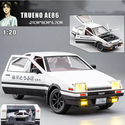 Alloy Rebound Car Model - Catch Cards