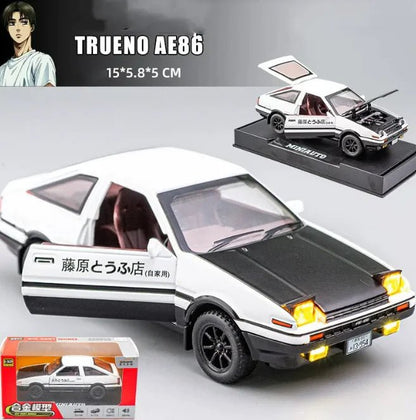 Alloy Rebound Car Model - Catch Cards