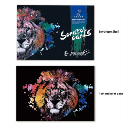 Colorful Urban Scratching Art Kit WEM Support (www.WEM.support)