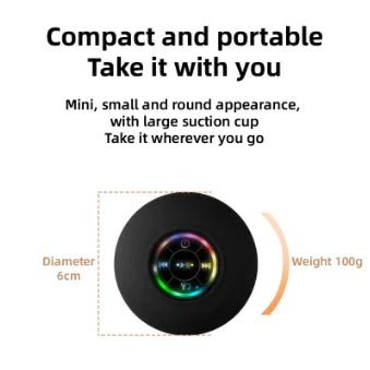 Altavoz Bluetooth con Ventosa - Catch Cards