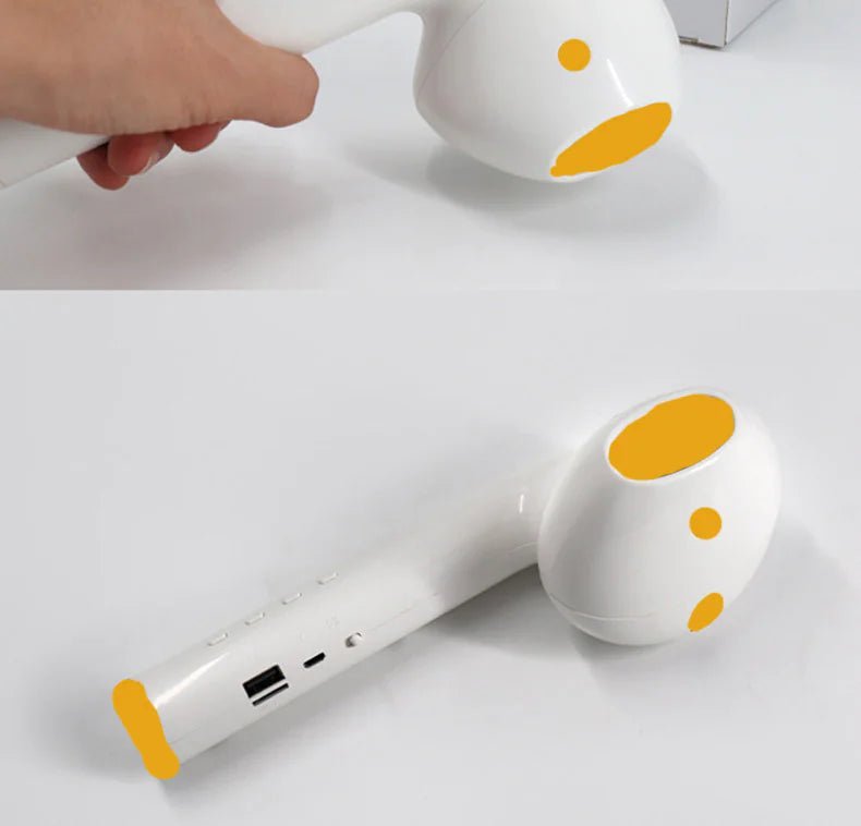 Alto - falante Bluetooth com Design de Headset Gigante - Catch Cards