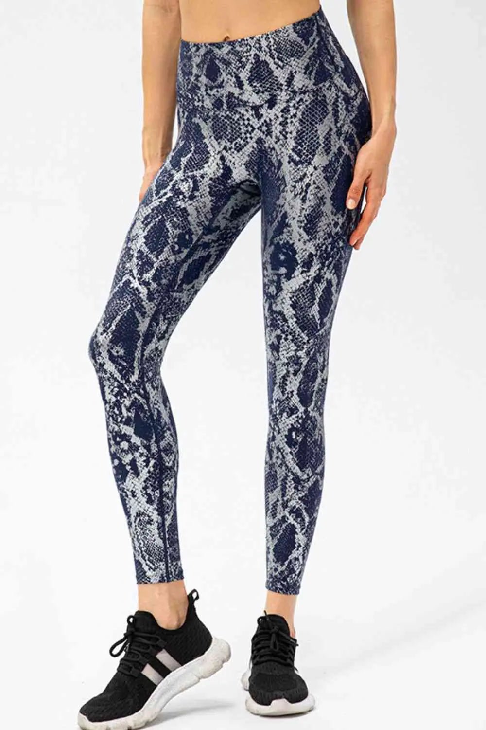 Animal Print Active Pants - Catch Cards
