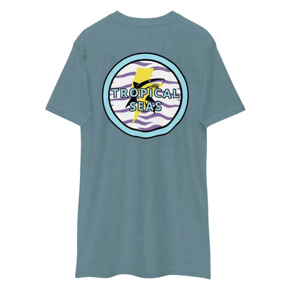 Electric Shark heavyweight tee WEM Support (www.WEM.support)