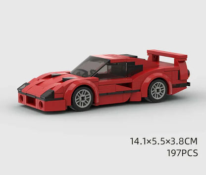 Kids Sports Car Building Set