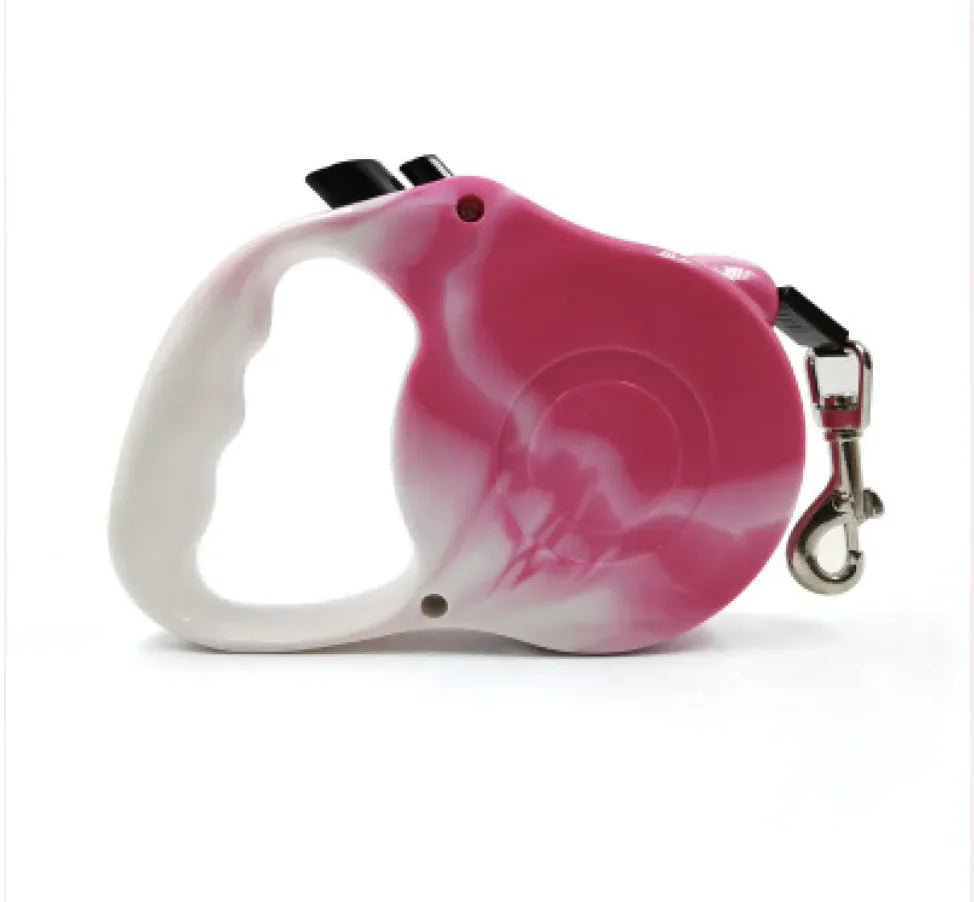 Automatic Retractable Dog Leash with Bone Print - Catch Cards