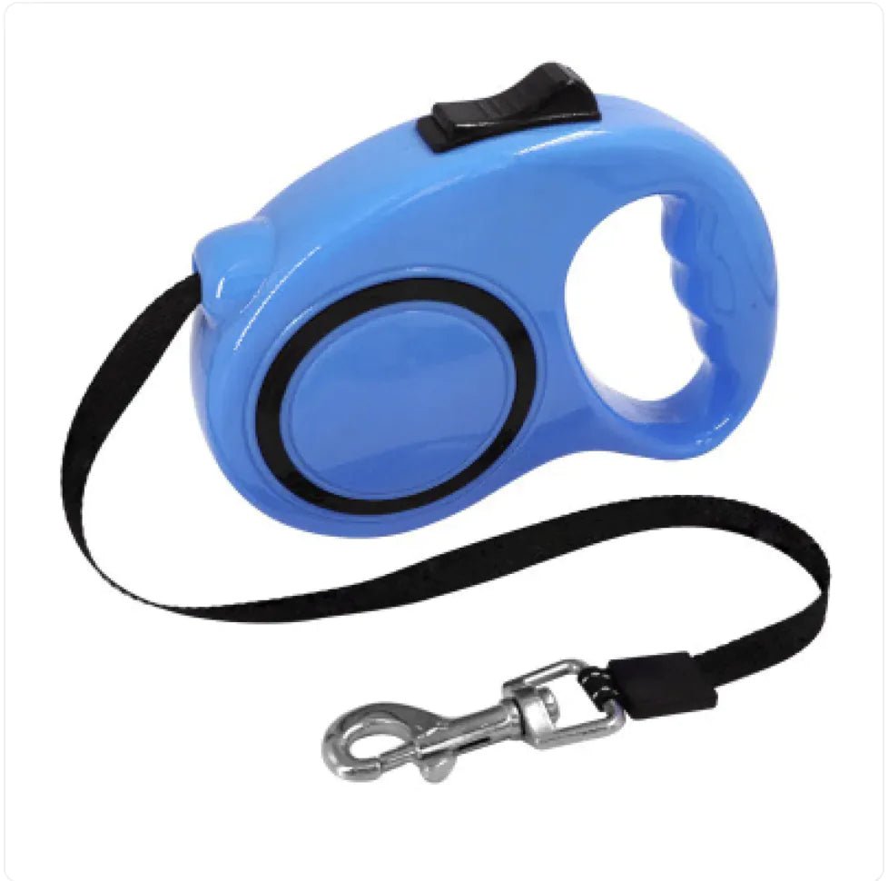 Automatic Retractable Dog Leash with Bone Print - Catch Cards