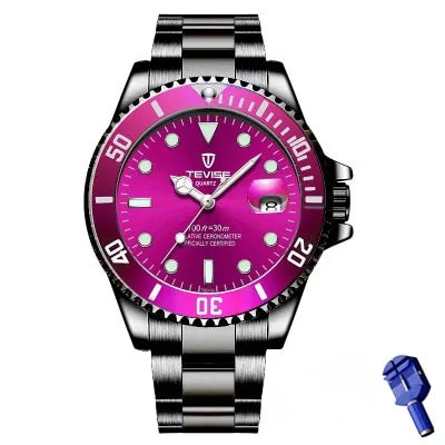 Luxury Men's Casual Quartz Watch WEM Support (www.WEM.support)