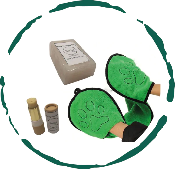 BeNat Pets. 3-Pack Pet Grooming Bundle. WEM Support (www.WEM.support)