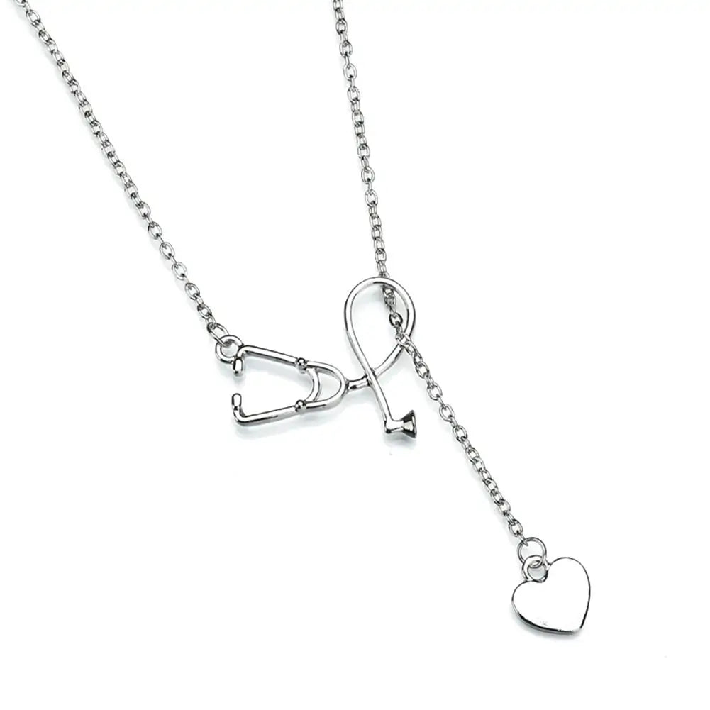 Fashion Women Necklaces Stethoscope WEM Support (www.WEM.support)