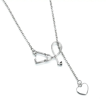 Fashion Women Necklaces Stethoscope WEM Support (www.WEM.support)