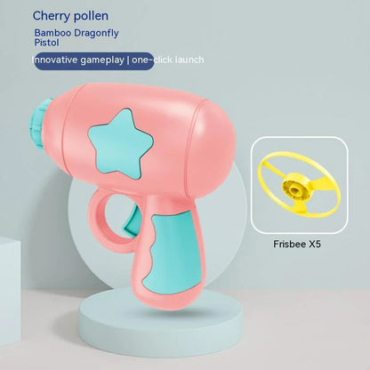 Training Launcher with Flying Discs WEM Support (www.WEM.support)