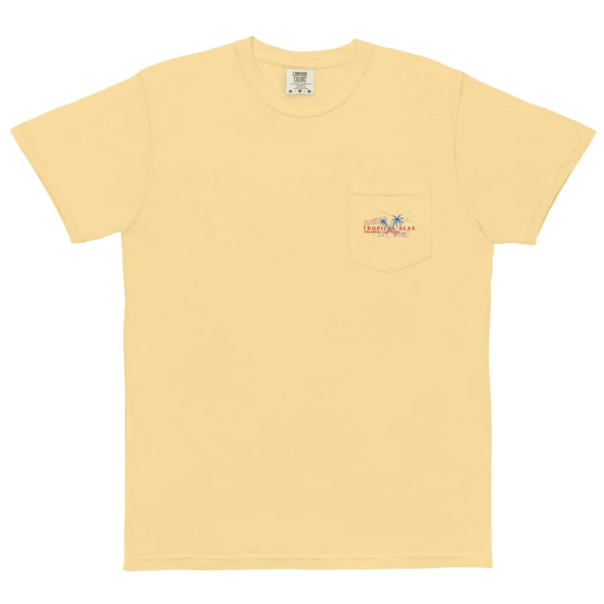 Tropical 4th of July Pocket T-shirt WEM Support (www.WEM.support)