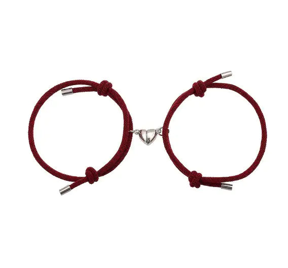 Simple Nylon Love Magnetic Bracelet WEM Support (www.WEM.support)