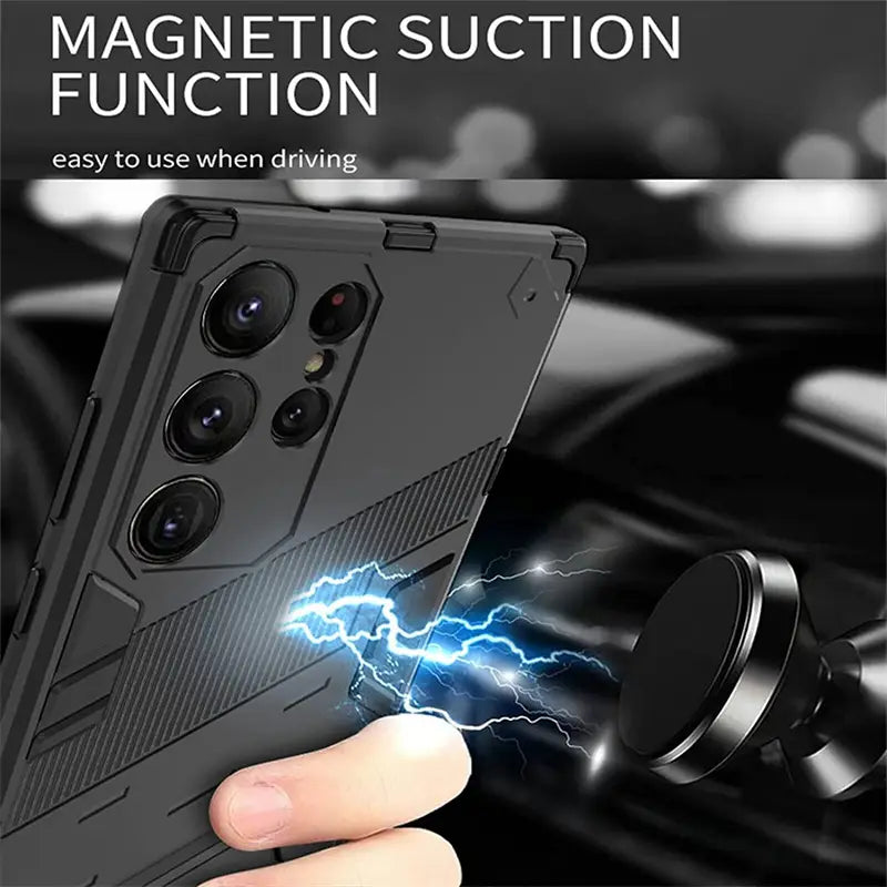 Ultra Anti-Fall Case with Stand for Samsung Galaxy