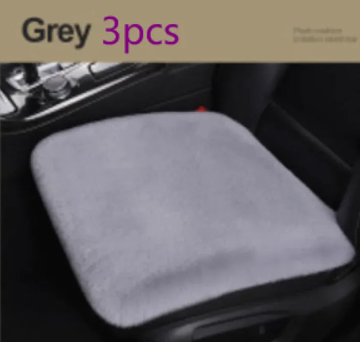 Car Seat Winter Plush Cushion WEM Support (www.WEM.support)