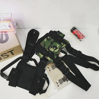 Taktische Hip Hop Streetwear-Weste WEM Support (www.WEM.support)