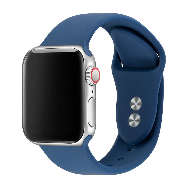 Silicone Bracelet For Apple Watch WEM Support (www.WEM.support)